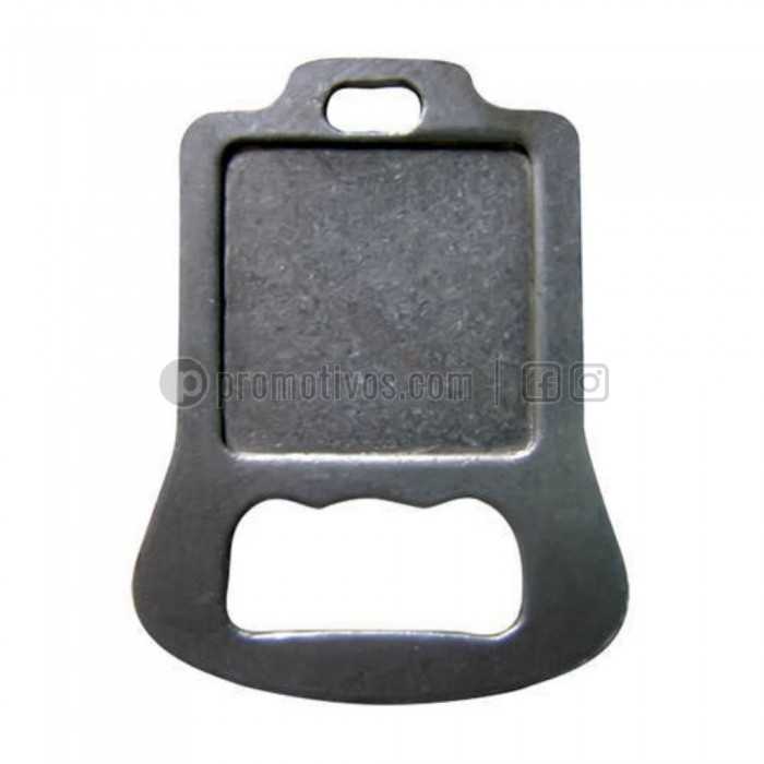 ▷ Llaveros Destapadores Metálicos (Cuadrados) Personalizables