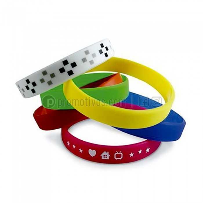 ▷ Pulseras PVC / Silicona (Caucho) Personalizadas con tu Diseño