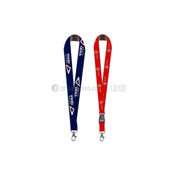 ▷ Cordones Porta Credenciales Personalizados con tu Logo / Diseño