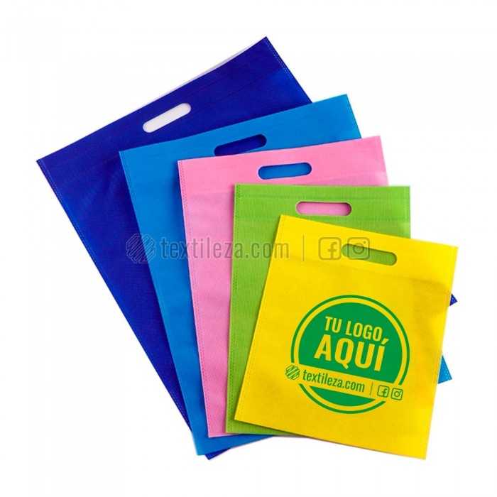 ▷ Bolsos Ecológicos ♻️ Troquelados de Cambrela 【Impresos tu Logo】